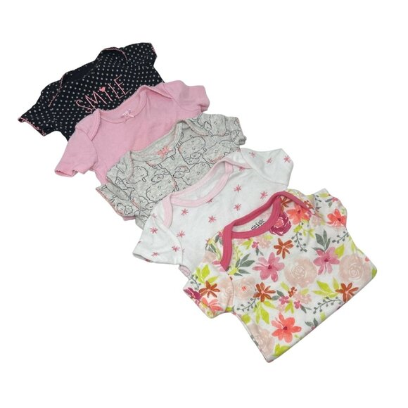 Baby Girl's - 5 Body‎ Suits - Size 3 - 6 Month - Picture 1 of 8
